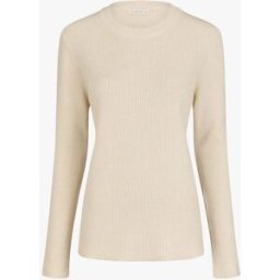 stand-prive.com Pull droit côtelé en laine mélangée - Beige beige 36/38 female