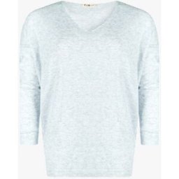 stand-prive.com Pull ample dos dreamcatcher strassé - gris clair gris-clair T.U female