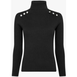 stand-prive.com Pull côtelé à col roulé - Noir noir 36/38 female