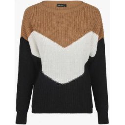stand-prive.com Pull droit à motif V - Camel camel 36/38 female