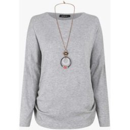 stand-prive.com Pull fin à manches chauves-souris - Gris gris 36 female