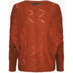 stand-prive.com Pull en maille zigzag - Rouille rouille 36/38 female