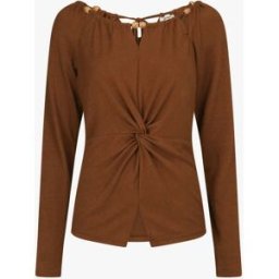 stand-prive.com Pull fin à nœud et liens à nouer - Camel camel 36 female