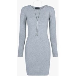 stand-prive.com Robe pull basique - gris clair gris-clair 36/38 female