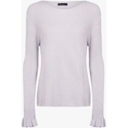 stand-prive.com Pull à manches volantées - Gris clair gris-clair 36/38 female