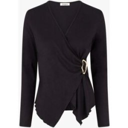 stand-prive.com Pull cache-coeur à boucle - Noir noir 36 female
