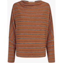 stand-prive.com Pull dolman à rayures irisées - Camel camel 36 female