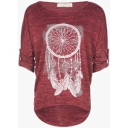 stand-prive.com Pull fin dreamcatcher - bordeaux bordeaux 36/38 female