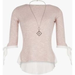stand-prive.com Pull dos voile - rose pâle rose-pale 36/38 female