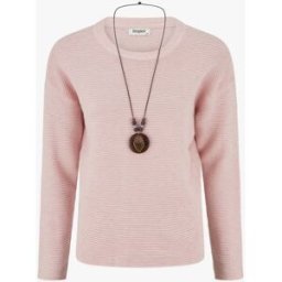 stand-prive.com Pull droit en maille côtelée - Rose rose 36/38 female