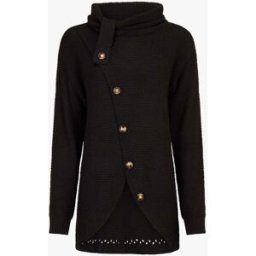 stand-prive.com Pull trompe l'oeil à col roulé - Noir noir 36/38 female