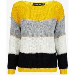 stand-prive.com Pull color block à détails irisés - Jaune jaune 36/38 female