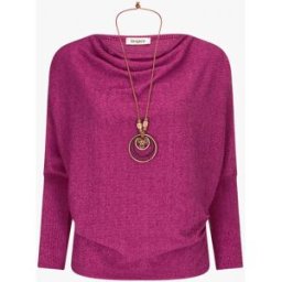 stand-prive.com Pull côtelé avec sautoir - Fushia fushia 36 female