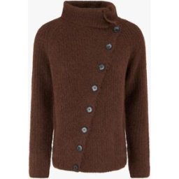 stand-prive.com Pull uni à fermeture boutonnée - Marron marron 36/38 female