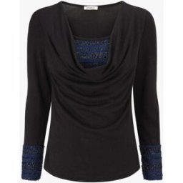 stand-prive.com Pull fin à doublure lamé - Noir noir 36 female