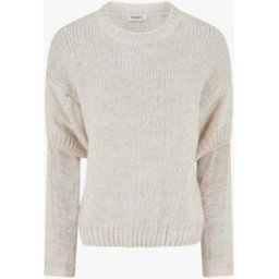 stand-prive.com Pull uni à manches longues bimatière - Beige beige 36/38 female