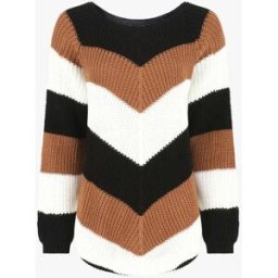 stand-prive.com Pull droit rayé col rond - Camel camel 36/38 female