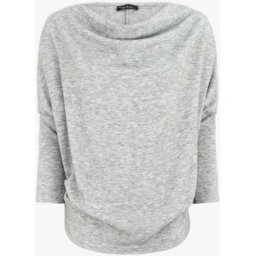 stand-prive.com Pull loose col bénitier - Gris clair gris-clair 36 female