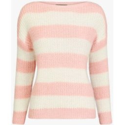 stand-prive.com Pull en maille à rayures - Rose rose 36/38 female