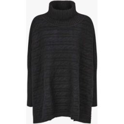 stand-prive.com Pull oversize à col roulé - Noir noir 36/38 female