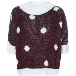 stand-prive.com Pull effet angora à motifs - bordeaux bordeaux 36/38 female