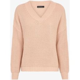stand-prive.com Pull ample à col V - Rose poudré rose-poudre 36/38 female