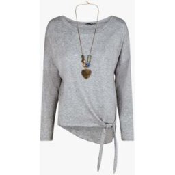 stand-prive.com Pull fin uni à nouer - Gris clair gris-clair 36/38 female