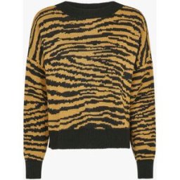 stand-prive.com Pull court à imprimé zèbre - Camel camel 36/38 female