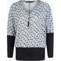 stand-prive.com Pull chauve souris à imprimé petites fleurs - Gris clair gris-clair 36 female