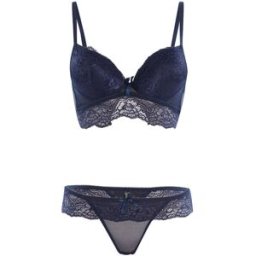 stand-prive.com Ensemble SG et string à bord dentelle - marine marine 100C/42 female