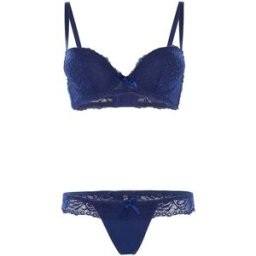 stand-prive.com Ensemble SG et string à dentelle - marine marine 100C/42 female