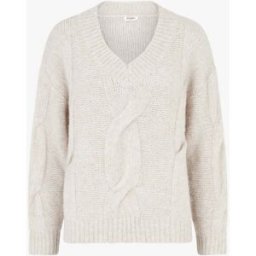 stand-prive.com Pull droit en maille épaisse torsadée - Beige beige 36/38 female