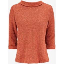 stand-prive.com Pull à col montant et dos boutonné - Orange orange 36 female