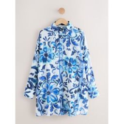 Next Chemise de plage bleu FR 44 (EU 42)