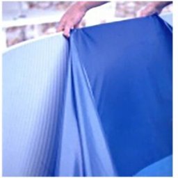 AQUALUX Liner piscine hors sol ronde uni bleu