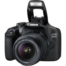 Appareil photo reflex numerique amateur CANON EOS 2000 D NOIR + 18-55 DC III