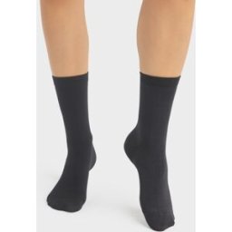 Dim - 2 Paires de Chaussettes Bambou grises T.39/42