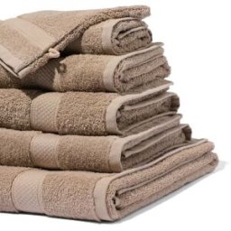 HEMA Serviettes De Bain - Qualité Épaisse Taupe (taupe)
