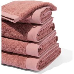HEMA Serviettes De Bain - Hôtel Extra Doux Rose Foncé (rose foncé)