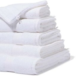 HEMA Serviettes De Bain - Qualité Épaisse Blanc (blanc)