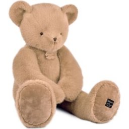Histoire d'Ours Peluche ours Clémentin Miel Amande (80 cm)