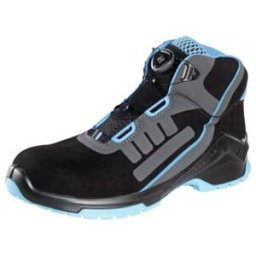 STEITZ SECURA Bottines à lacets noires/bleues VD PRO 1800 ESD, S2 XB BOA, Pointure UE : 39 (VD PRO 1800 BOA XB 39)