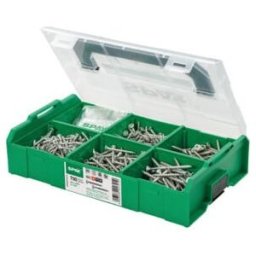 Spax ART 89021 Coffret de montage L-BOXX Mini WIROX, acier galvanisé S (5000009162019)