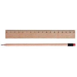 Kit règle et crayon personnalisable KIT-ECO 2