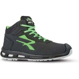 U-power Chaussures De Sécurité Hard Black / Green EU 45