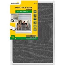 Schellenberg Moustiquaire Avec Cadre Extensible White 75-142 x 50 cm