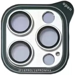 INF Protecteur d'objectif de caméra mat pour iPhone iPhone 16 Pro/16 ProMax Argent iPhone 16 Pro/16 ProMax