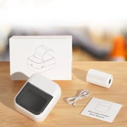 INF Mini imprimante thermique portable pour étiquettes et tatouages, Bluetooth et USB, papier de 15 à 57 mm