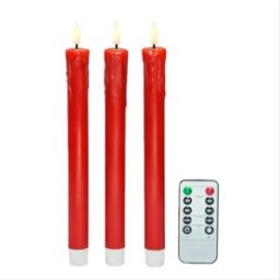 INF Bougies LED à effet goutte d'eau avec télécommande pour Noël et décoration de mariage