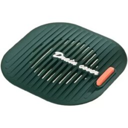 INF Tapis de Drain en Silicone Anti-Odeur - Attrape-Cheveux & Couvercle de Drain de Sol Vert